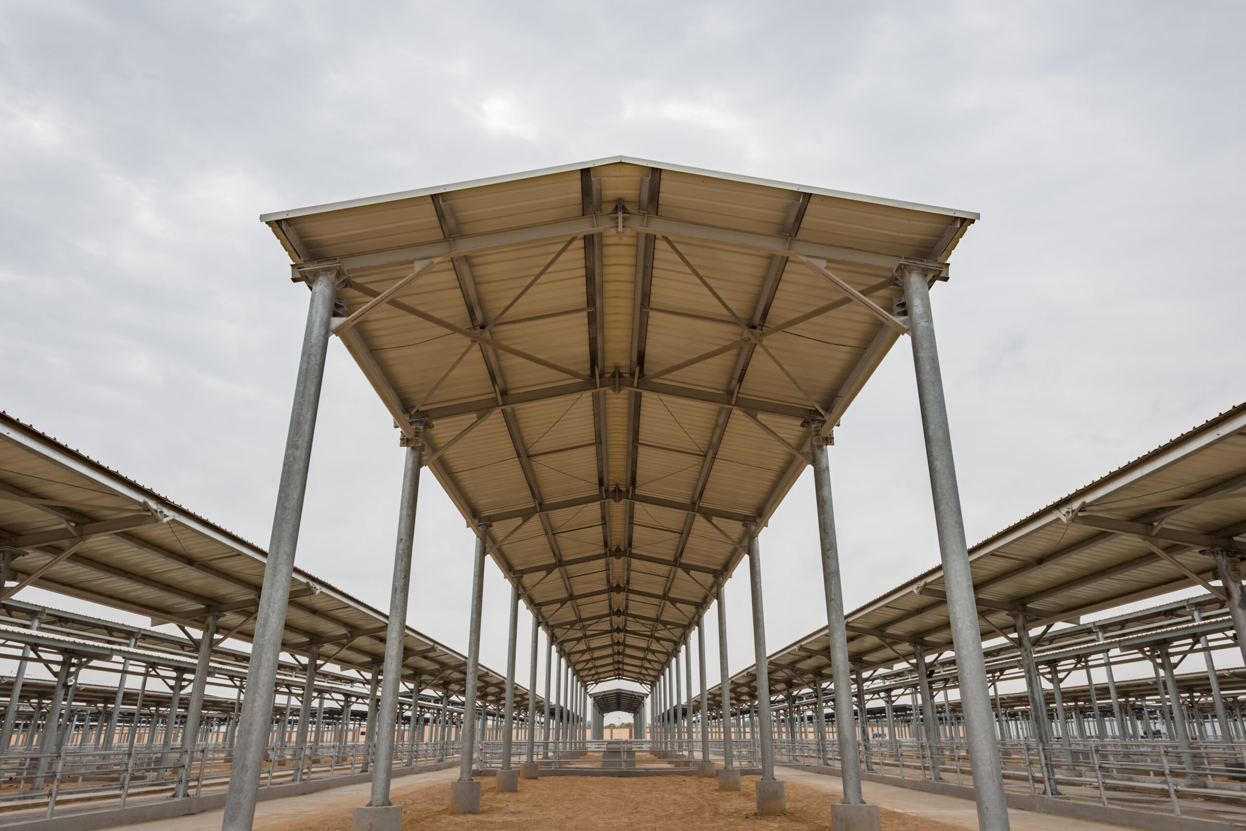 Horizontal Grain Silos